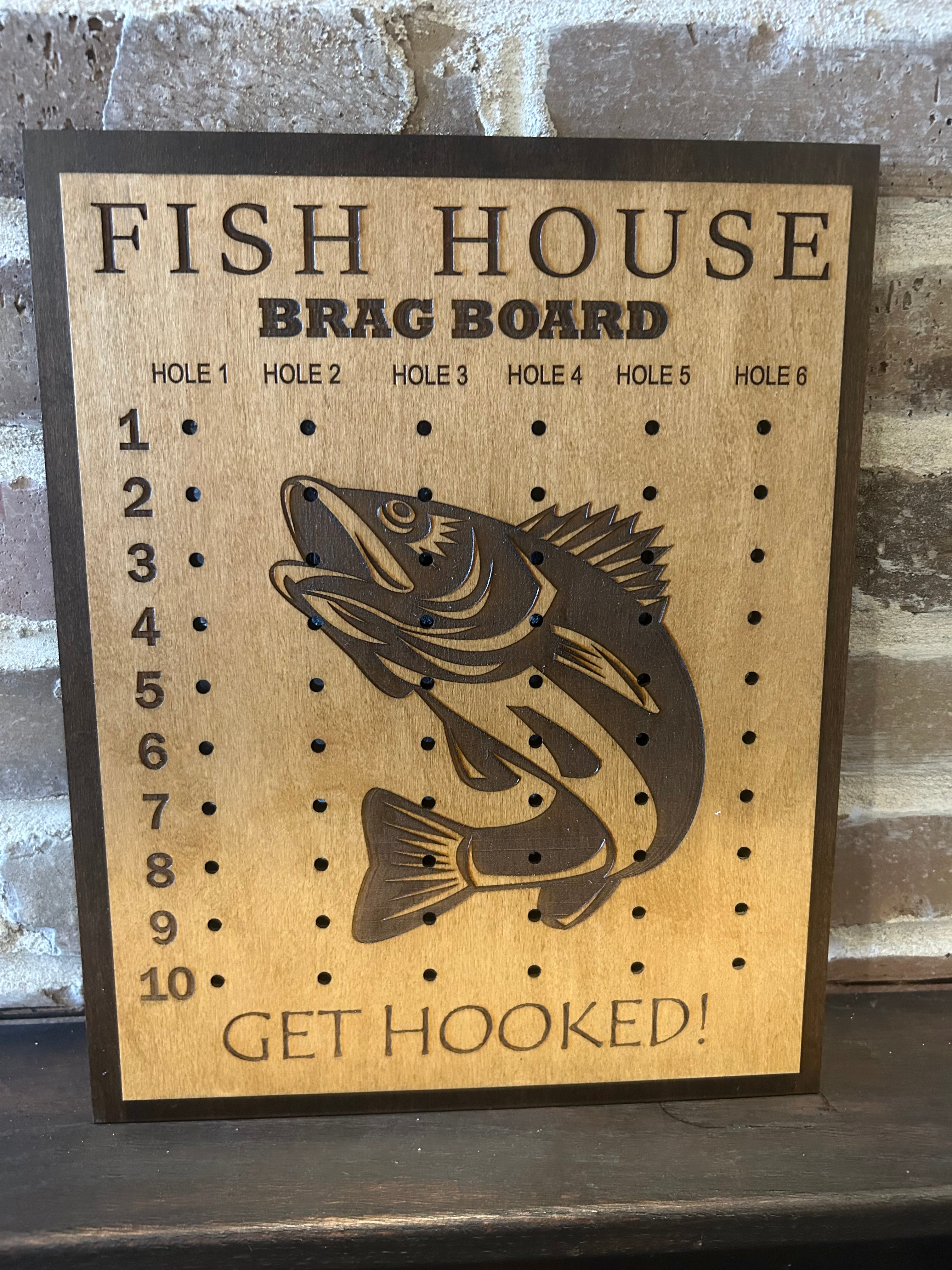 Fish House Brag Board Game