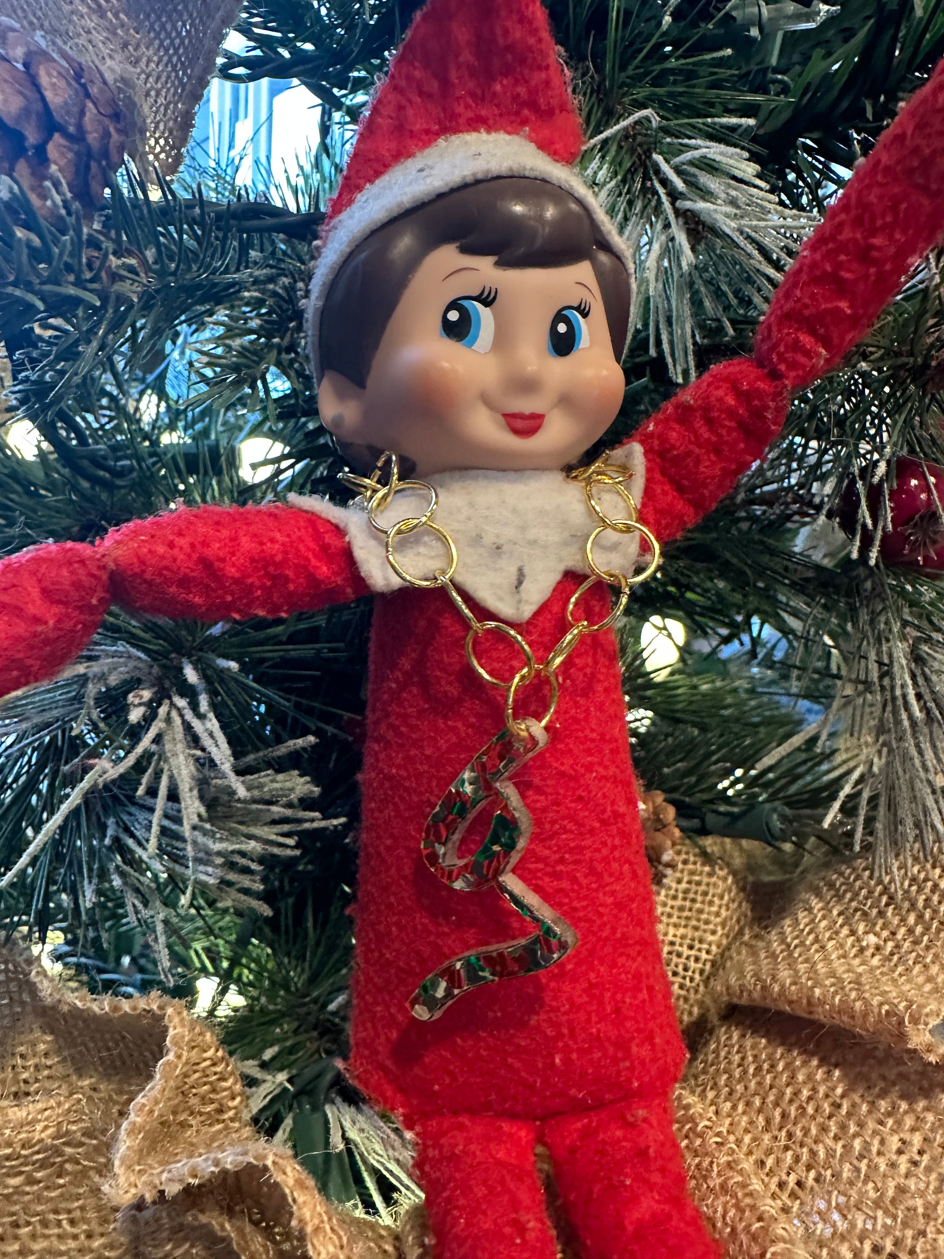 Elf on Shelf necklace viral 67