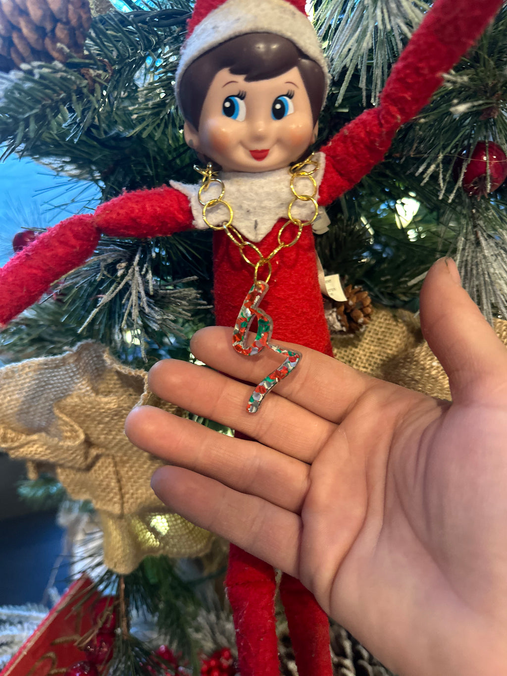 Elf on Shelf necklace viral 67