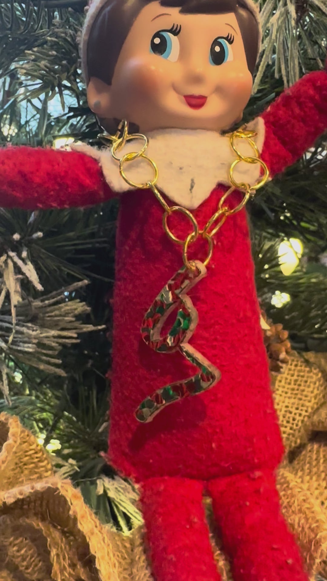 Elf on Shelf necklace viral 67